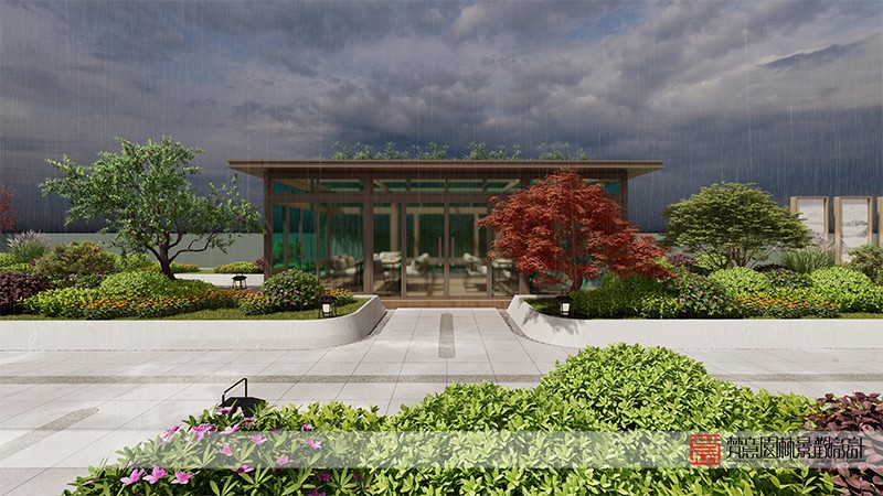 河南農(nóng)投國(guó)際屋頂花園設(shè)計(jì)