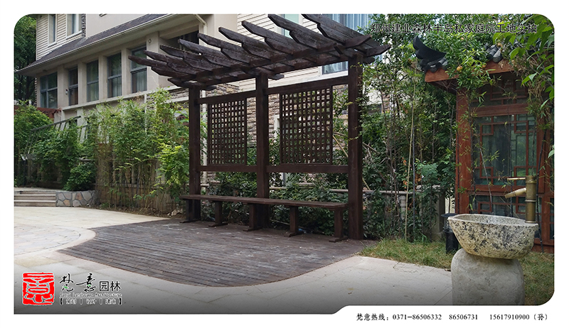 別墅庭院設(shè)計(jì)施工現(xiàn)場(chǎng)圖