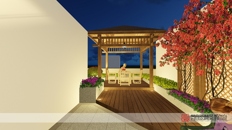 鄭州屋頂花園設(shè)計,鄭州樓頂花園設(shè)計,屋頂花園設(shè)計